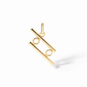 Pendentif Dinh Van Cancer petit modèle Or Jaune