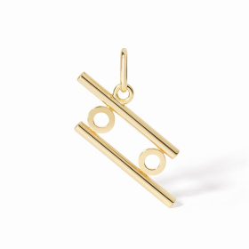 Pendentif Dinh Van Cancer grand modèle Or Jaune