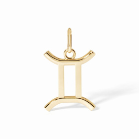 Pendentif Dinh Van Gémeaux grand modèle Or Jaune