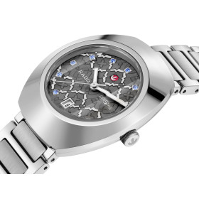 Montre Rado Diastar Original Automatique Cadran Rhodium Bracelet Argenté