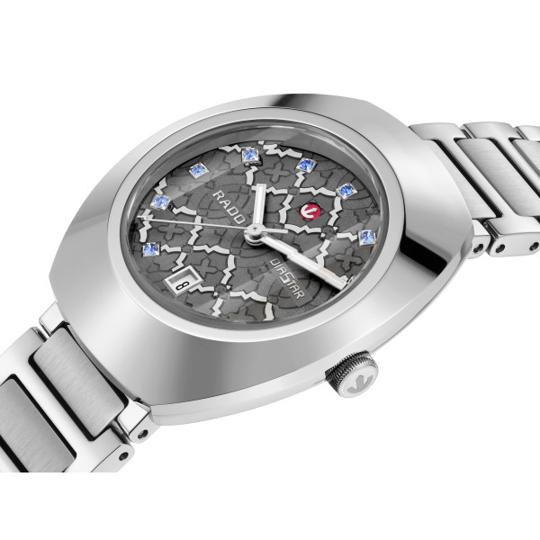 Montre Rado Diastar Original Automatique Cadran Rhodium Bracelet Argenté