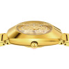 Montre Rado Diastar Original Automatique Cadran Jaune Bracelet Doré