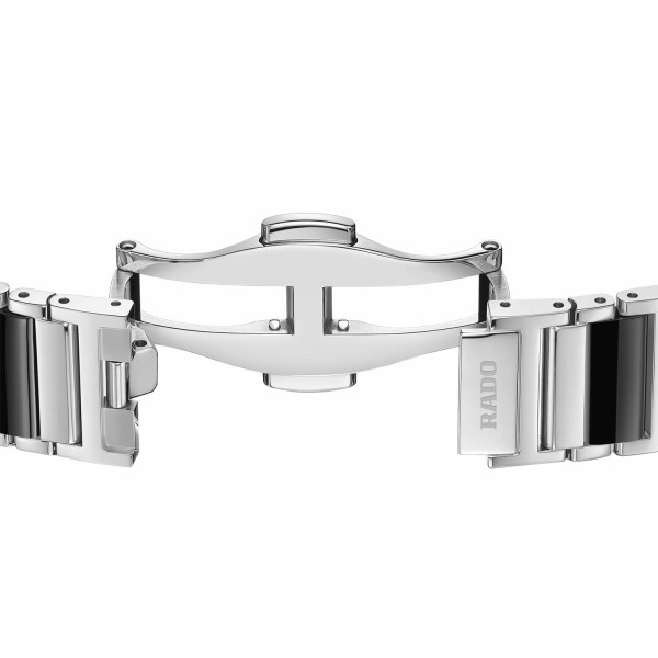 Montre Rado Integral Diamonds Quartz Cadran Noir Bracelet Noir