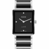 Montre Rado Integral Diamonds Quartz Cadran Noir Bracelet Noir