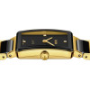 Montre Rado Integral Diamonds Quartz Cadran Noir Bracelet Noir