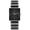 Montre Rado Integral Diamonds Quartz Cadran Noir Bracelet Noir