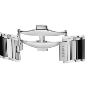 Montre Rado Integral Diamonds Quartz Cadran Noir Bracelet Noir