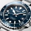 Montre Longines Hydroconquest 39 mm Automatique Cadran Bleu laqué poli Bracelet Acier