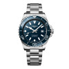 Montre Longines Hydroconquest 42 mm Automatique Cadran Bleu laqué poli Bracelet Acier