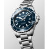 Montre Longines Hydroconquest 42 mm Automatique Cadran Bleu laqué poli Bracelet Acier