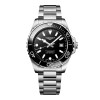 Montre Longines Hydroconquest 42 mm Automatique Cadran Noir laqué poli Bracelet Acier