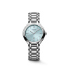 Montre Longines primaluna 30 mm Quartz Cadran Bleu menthe soleillé Bracelet Acier