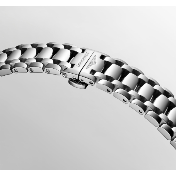 Montre Longines Longines primaluna 30 mm Quartz Cadran Bleu menthe soleillé Bracelet Acier