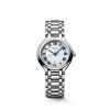 Montre Longines primaluna 30 mm Quartz Cadran Argenté "soleil" Bracelet Acier