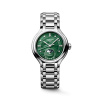 Montre Longines Longines primaluna moonphase 34 mm Automatique Cadran Nacre vert vif Bracelet Acier