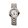 Montre Longines Longines primaluna moonphase 34 mm Automatique Cadran Argenté Bracelet Acier et Or Rose