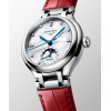 Montre Longines Longines primaluna moonphase 34 mm Automatique Cadran Nacre blanche Bracelet