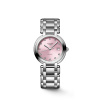 Montre Longines Longines primaluna 30 mm Automatique Cadran Rose "soleil" Bracelet Acier