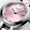 Montre Longines Longines primaluna 30 mm Automatique Cadran Rose "soleil" Bracelet Acier