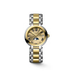 Montre Longines Longines primaluna moonphase 30.50 mm Quartz Cadran Doré Bracelet Acier et Or Jaune