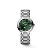 Montre Longines Longines primaluna moonphase 30.50 mm Quartz Cadran Vert Bracelet Acier