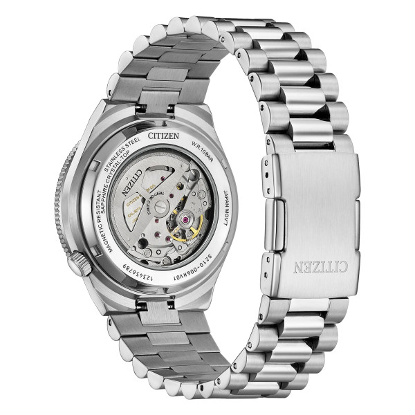 Montre Citizen Tsuyosa 40mm Shore Cadran Bleu Bracelet Acier