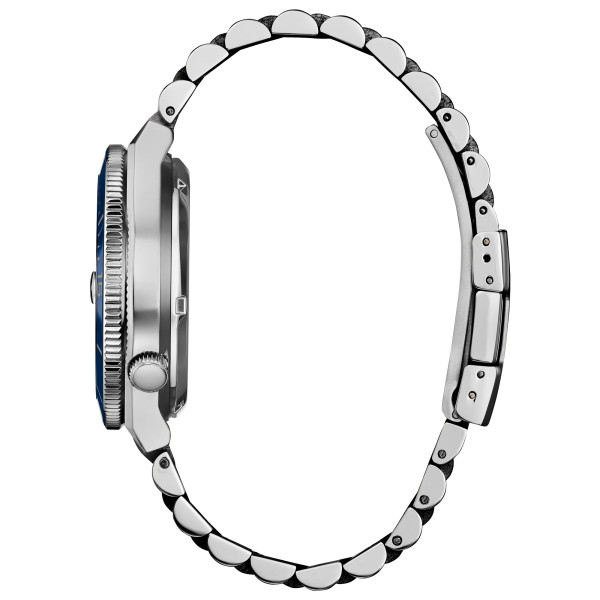 Montre Citizen Tsuyosa 40mm Shore Cadran Bleu Bracelet Acier