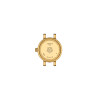 Montre Tissot Lovely Round Quartz Cadran Bleu Bracelet Cuir Bordeaux