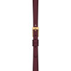 Montre Tissot Lovely Round Quartz Cadran Bleu Bracelet Cuir Bordeaux