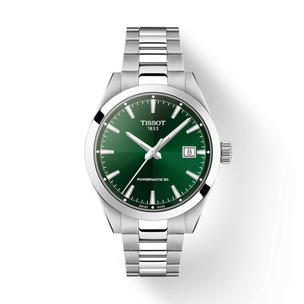 Montre Tissot Gentleman 38mm Automatique Cadran Vert