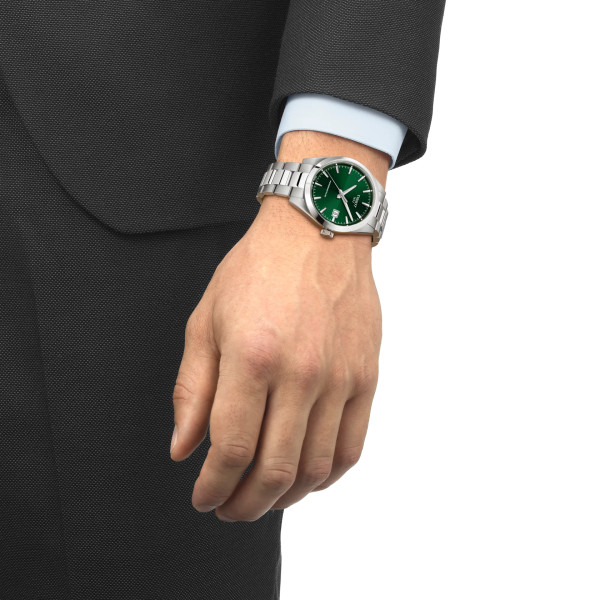 Montre Tissot Gentleman 38mm Automatique Cadran Vert
