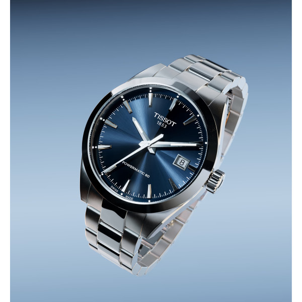 Montre Tissot Gentleman 38mm Automatique Cadran Bleu