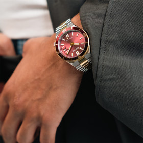 Montre Citizen Tsuyosa 40mm Série Limitée Magu Cadran Orange