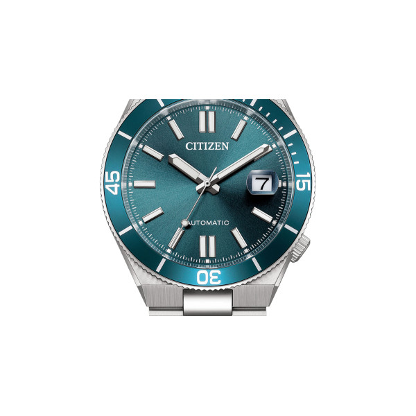 Montre Citizen Tsuyosa 40mm Shore Cadran Bleu Turquoise Bracelet Acier