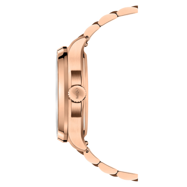 Montre Mido Multifort TV Big Date Cadran Bleu Bracelet Acier inoxydable