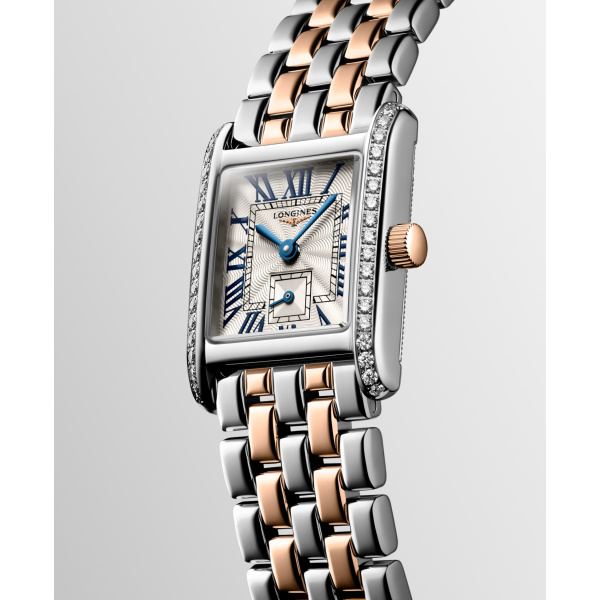 Montre Longines mini dolcevita Quartz Cadran Argenté Bracelet acier