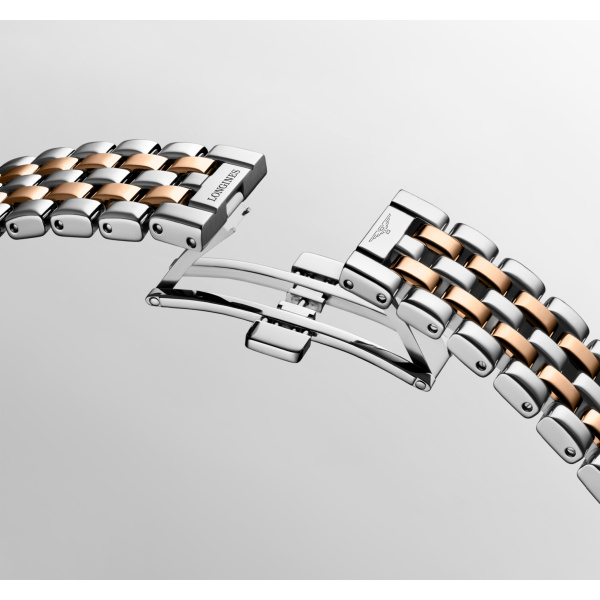 Montre Longines mini dolcevita Quartz Cadran Argenté Bracelet acier