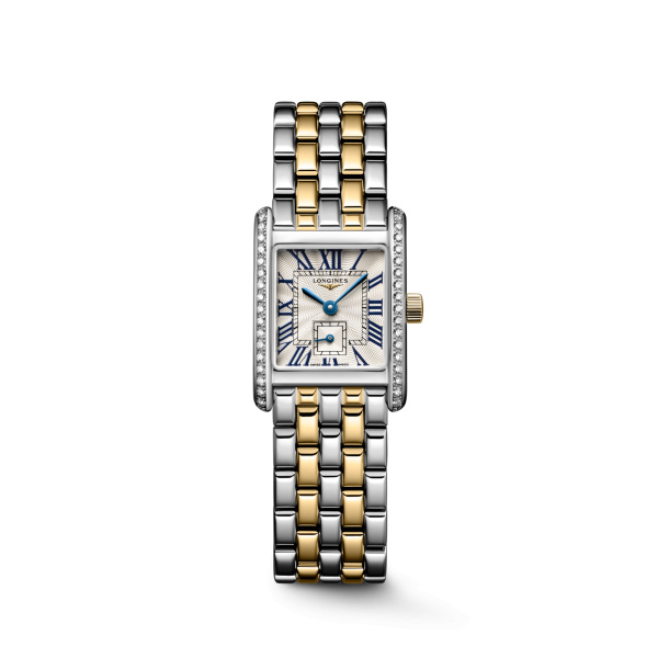 Montre Longines mini dolcevita Quartz Cadran Argenté Bracelet Acier