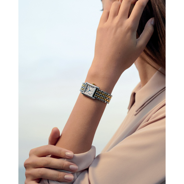 Montre Longines mini dolcevita Quartz Cadran Argenté Bracelet Acier