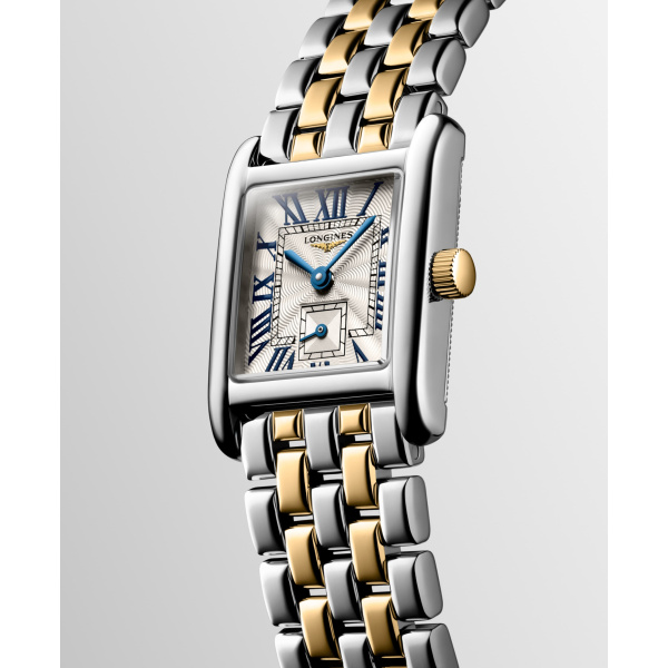 Montre Longines mini dolcevita Quartz Cadran Argenté Bracelet Acier