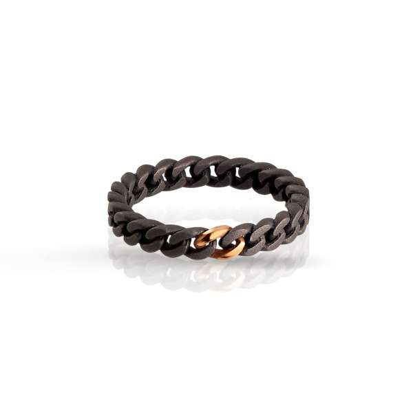 Ligne Mano J Titanium, ligne de gants pour hommes et or rouge 9 carats