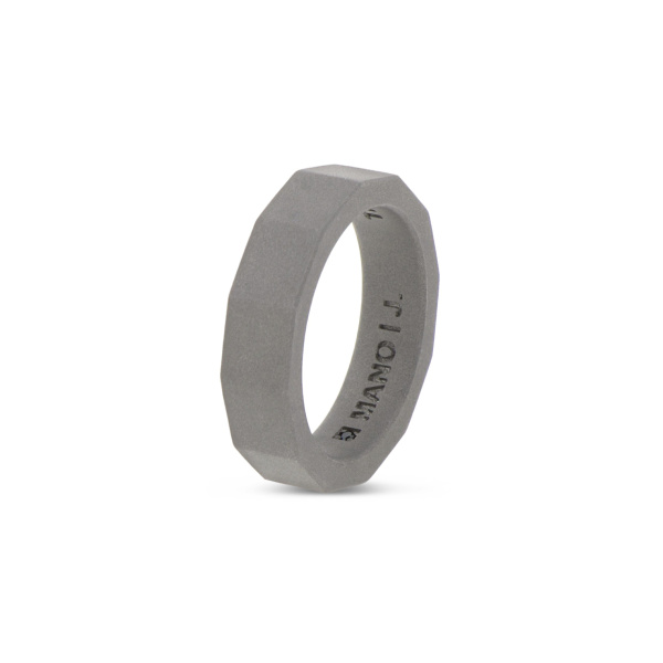 Bague en titane pour homme Mano J TWELVE