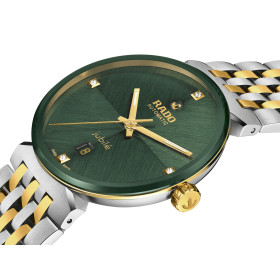 Montre Rado Florence Automatic Automatique Cadran Vert Bracelet Argenté