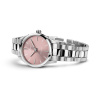 Montre Hamilton Jazzmaster Quartz 32 mm Cadran Rose Bracelet Acier