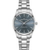 Montre Hamilton Jazzmaster Quartz 40 mm Cadran Bleu Bracelet Acier