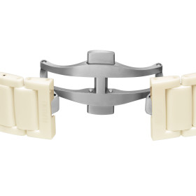 Montre Rado True Round x Les Couleurs Le Corbusier La Cité Radieuse Blanc Ivoire