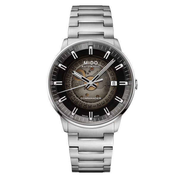 Montre Mido Commander Gradient Cadran Noir Bracelet Tissu