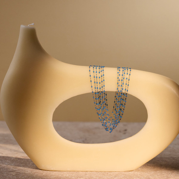 Collier gigi CLOZEAU Classique Or Rose 50cm