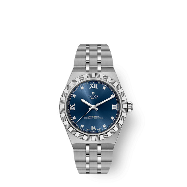 Montre TUDOR Royal 30 mm Cadran bleu Acier inoxydable