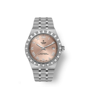 Montre TUDOR Royal 36 mm Cadran saumon Acier inoxydable